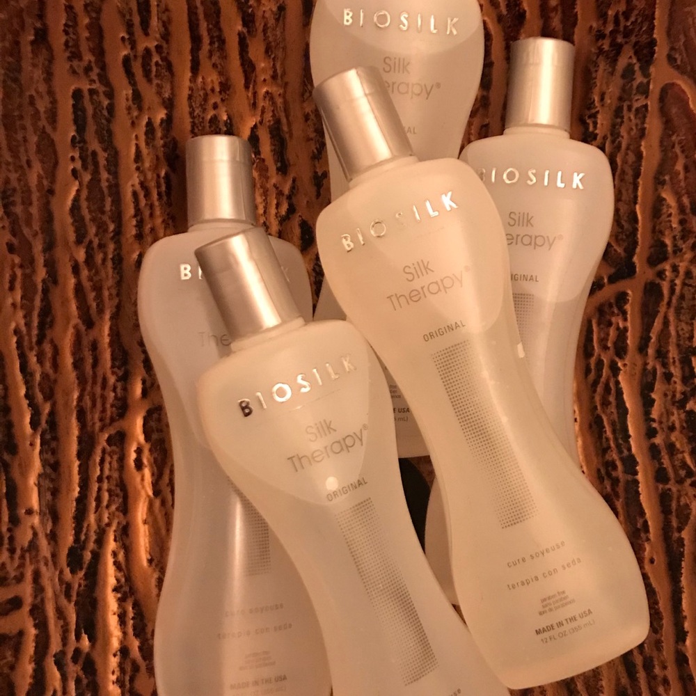 Biolage Silk Therapy 12oz Lot of 5 Bottles